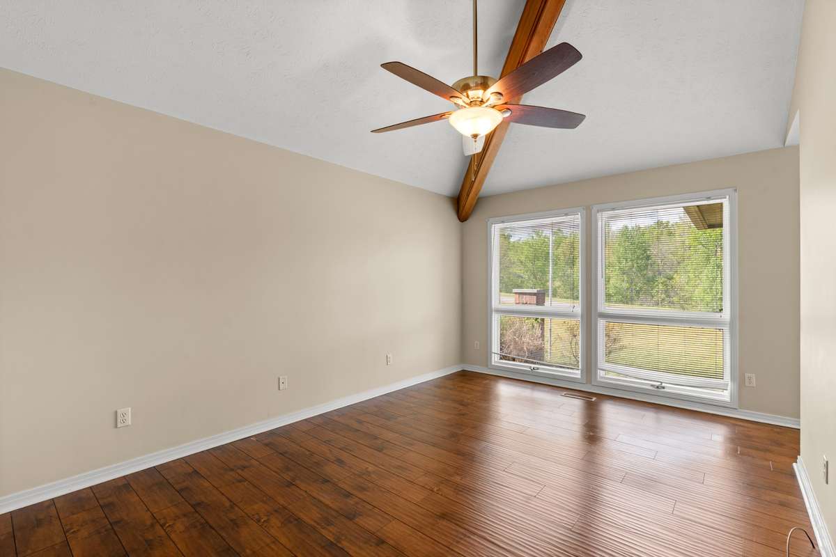 Master Bedroom is 13 x 16.