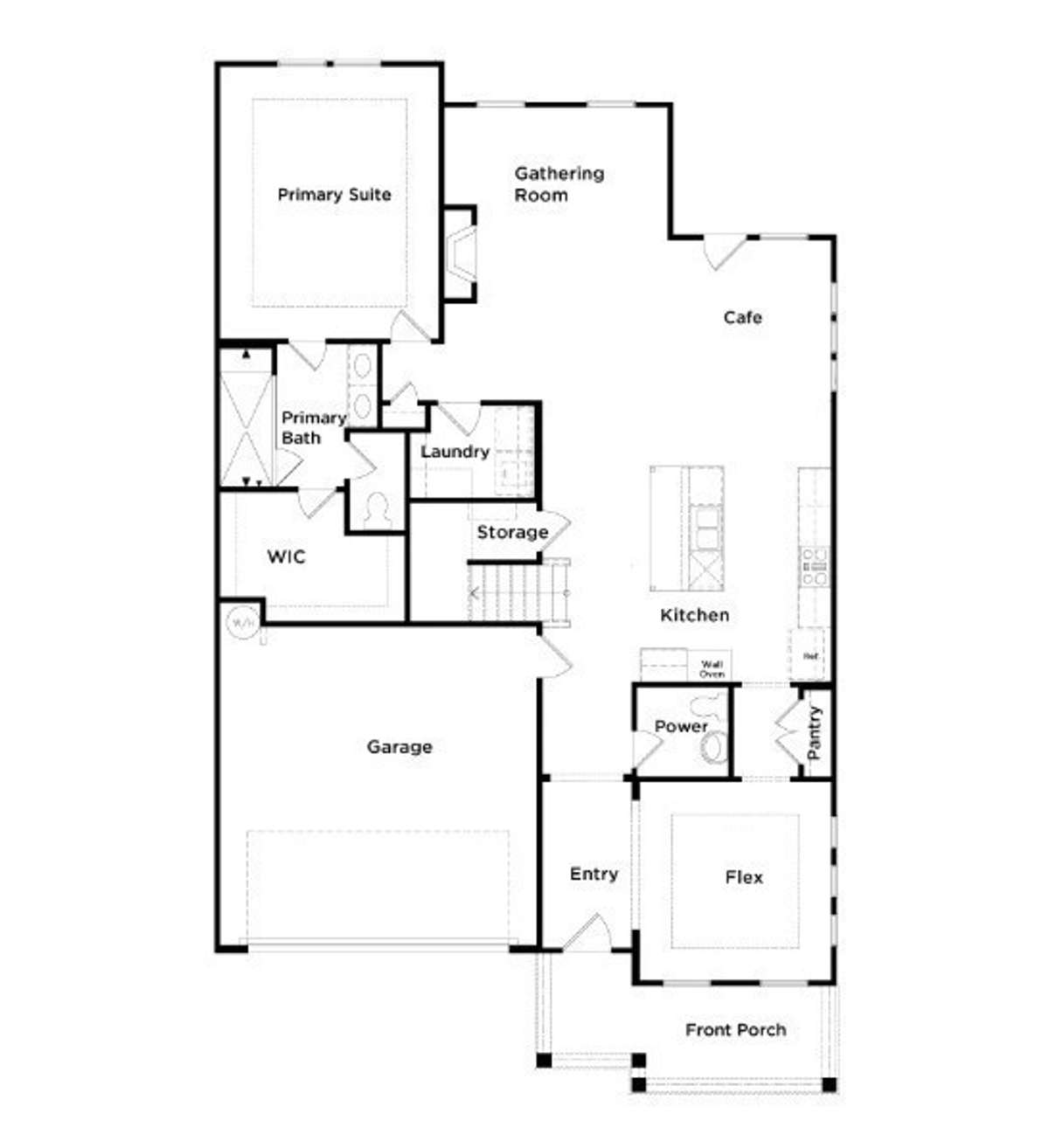 Main Story Floor Plan