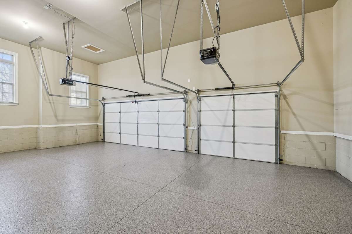 Brand new epoxy flooring