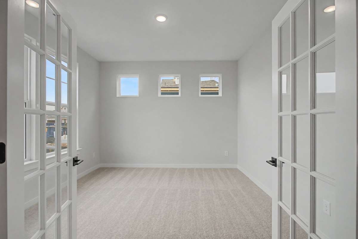 Study with French Doors