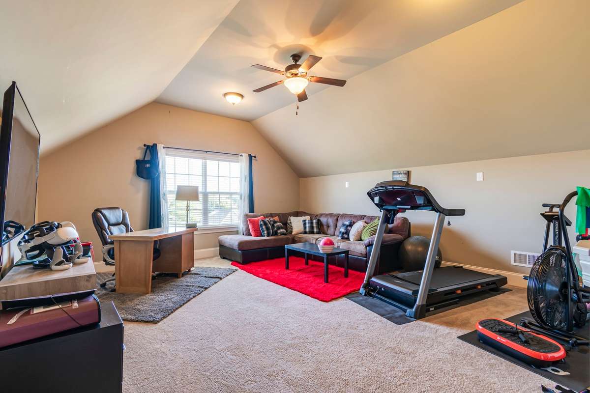 Bonus room could have multiple uses.