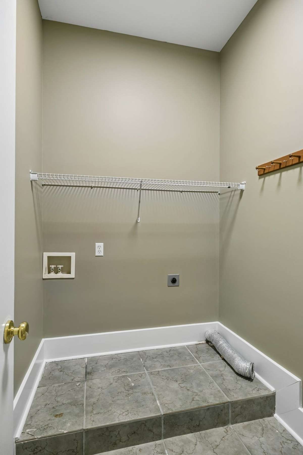 Laundry room on main level