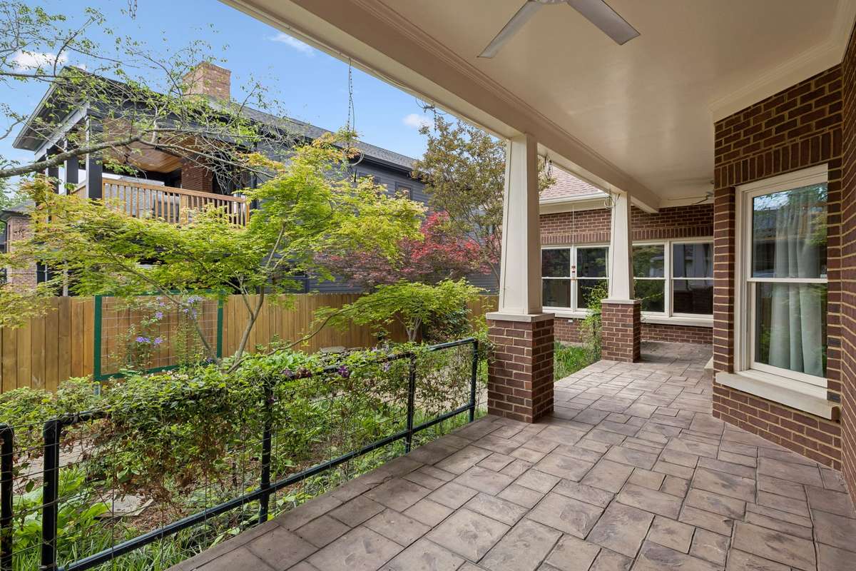 Enjoy the lush greenery surrounding the property, creating a peaceful and private setting