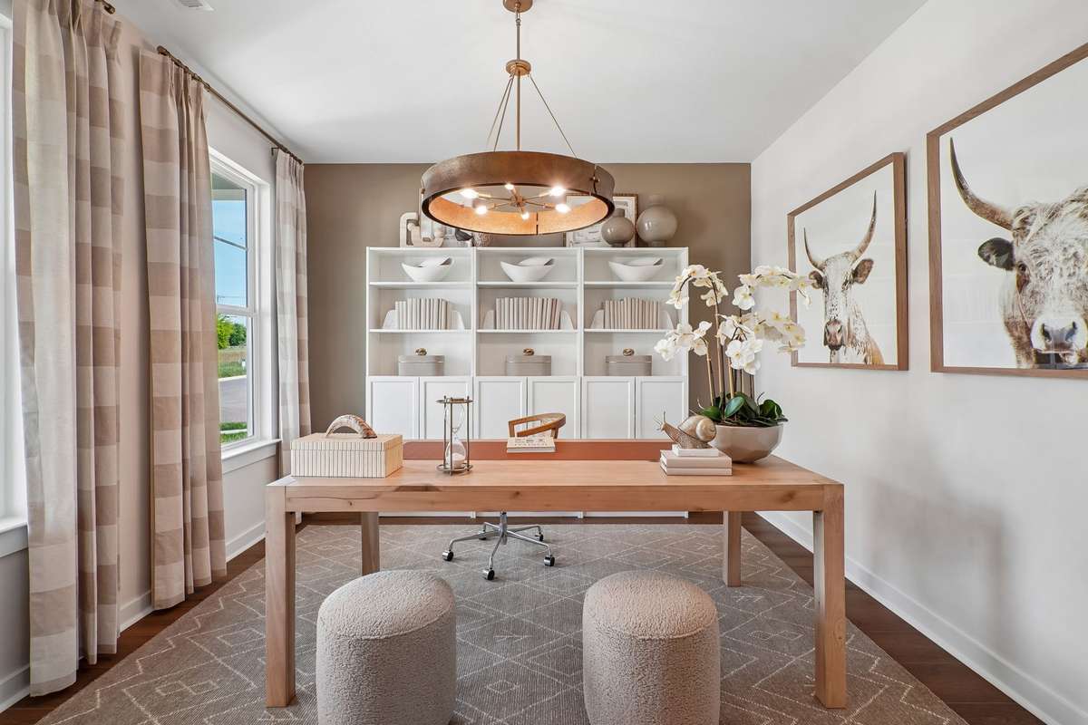 Flex room, picture is from decorated model home in the community.