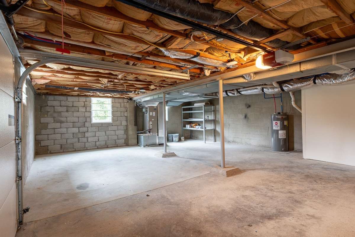 Non ai enhanced photo of the 700 sqft garage!