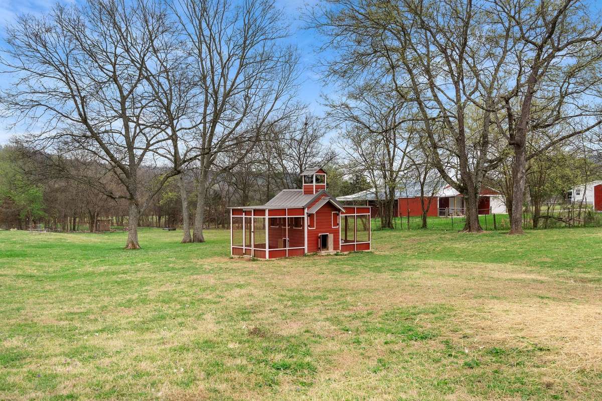 Chicken coop can stay!