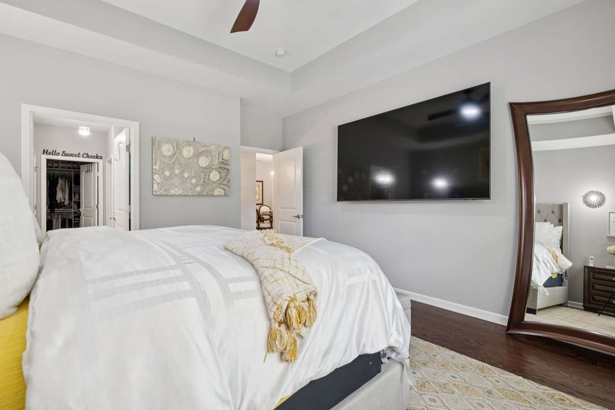 Fabulous Owner's Suite continues into the Primary Bath & you have to see the walk-in closet!