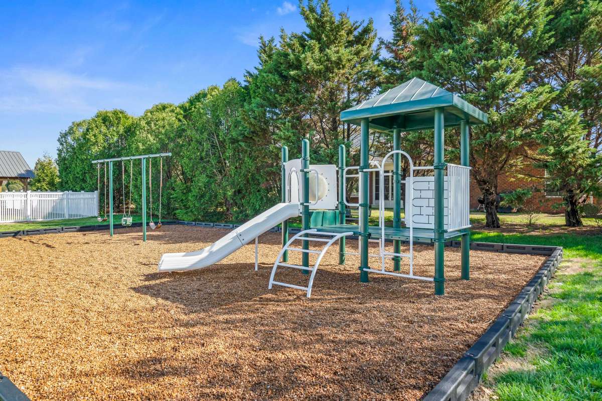 There's also a playground outside the pool area for children!
