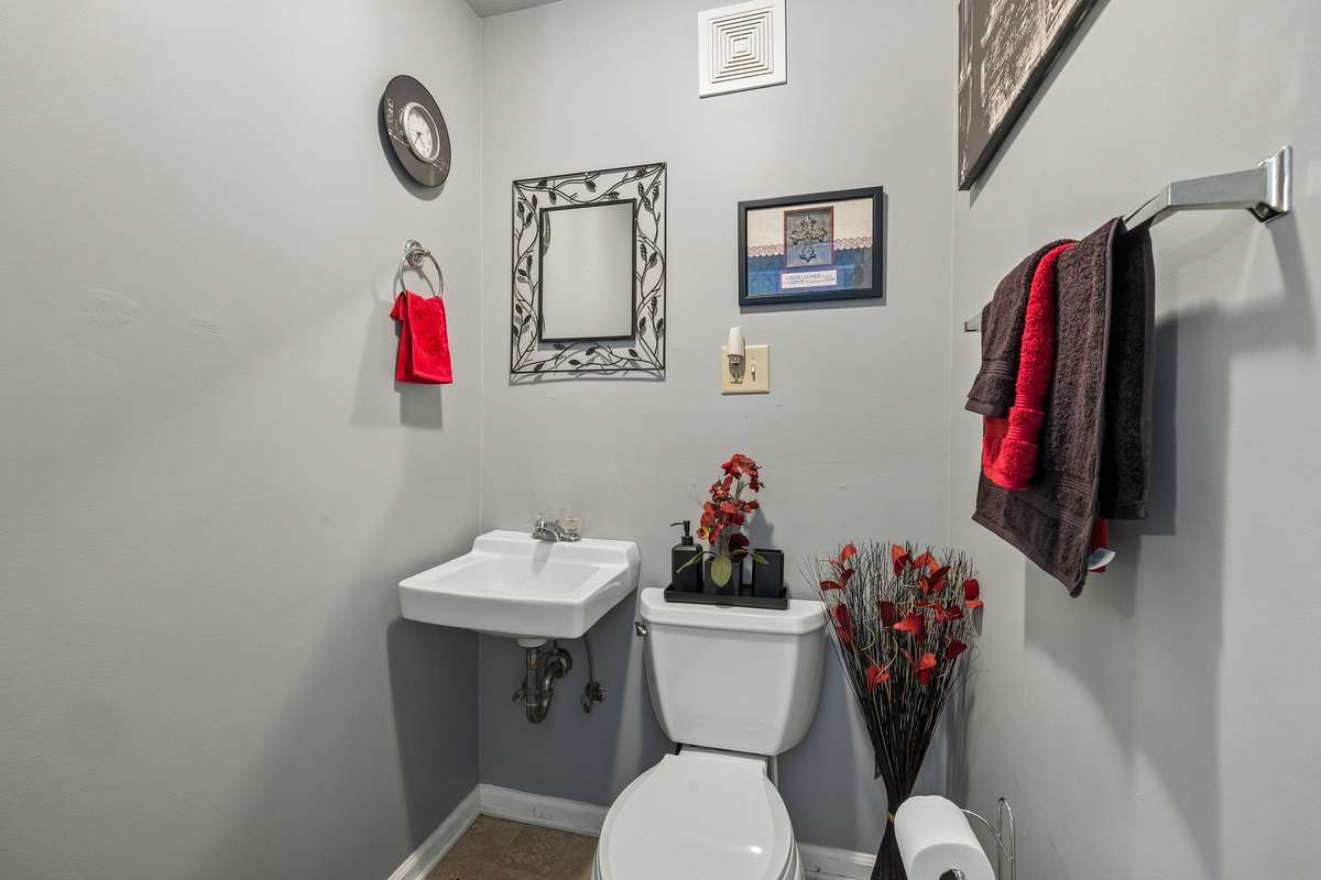 Bathroom on ground level