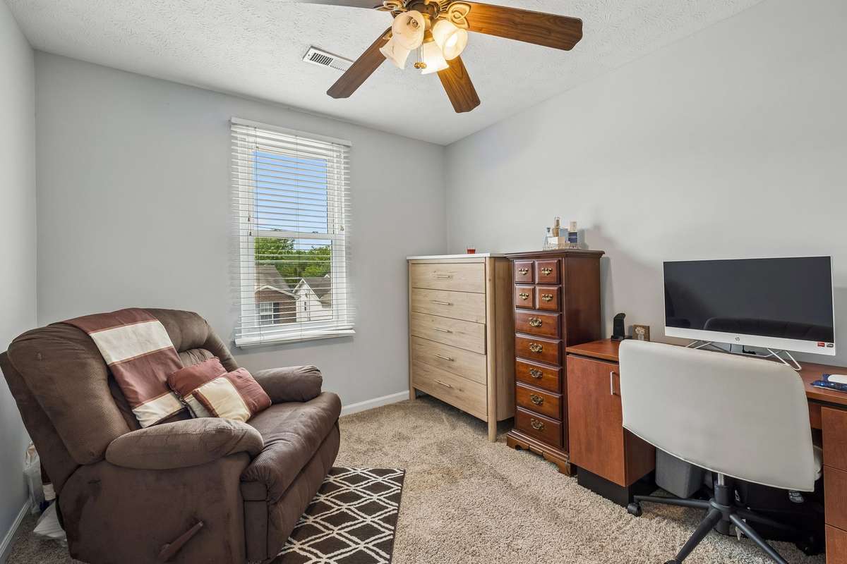 Bedroom 3 currently used as office