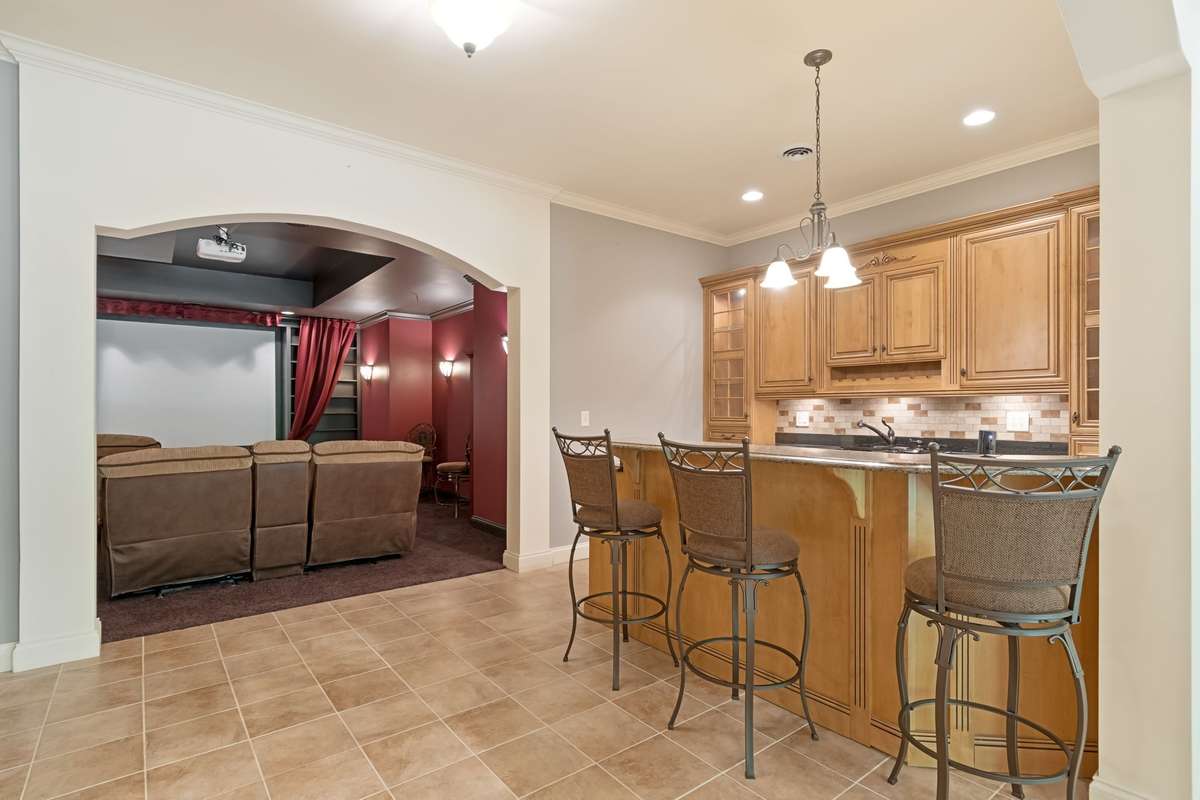 Kitchenette / Wet bar on lower level