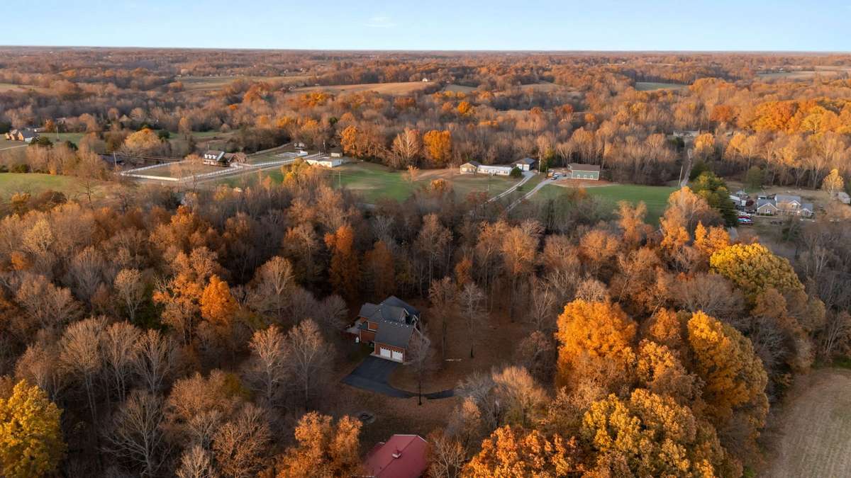 The beautiful fall foliage of Middle Tennessee