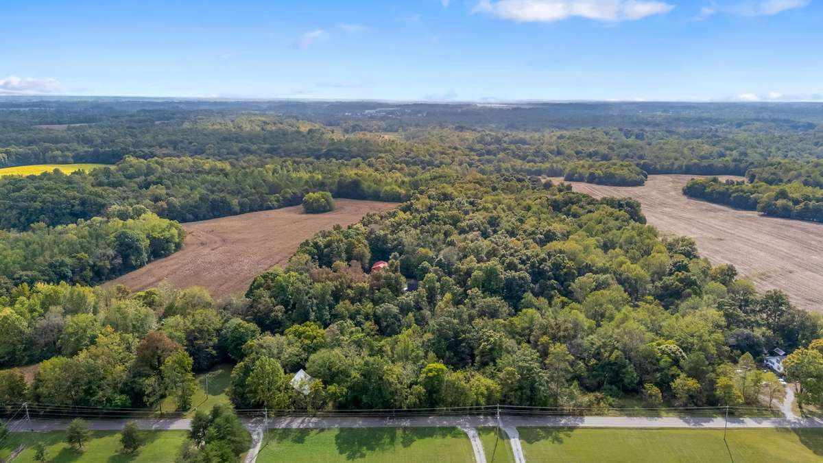 This property is totally secluded from the road