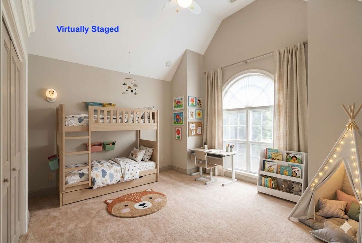 VIRTUALLY STAGED Bedroom 3