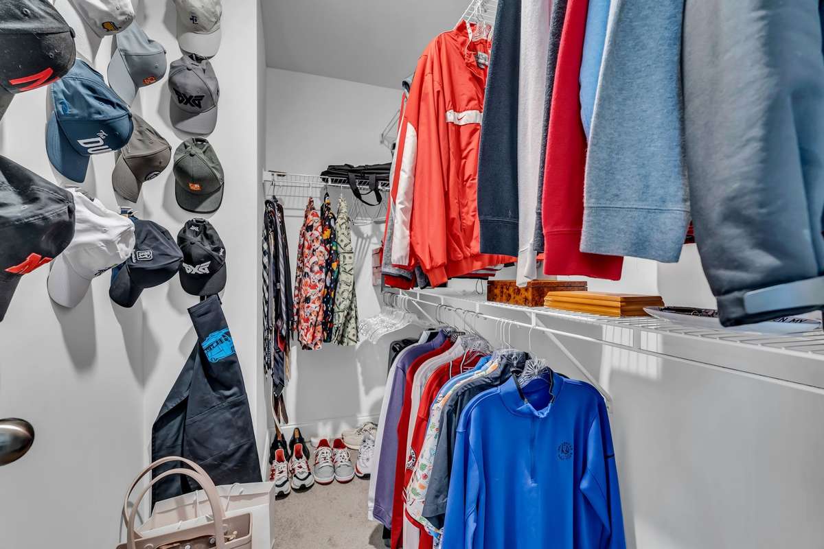 1 of the 2 Walk-In closets