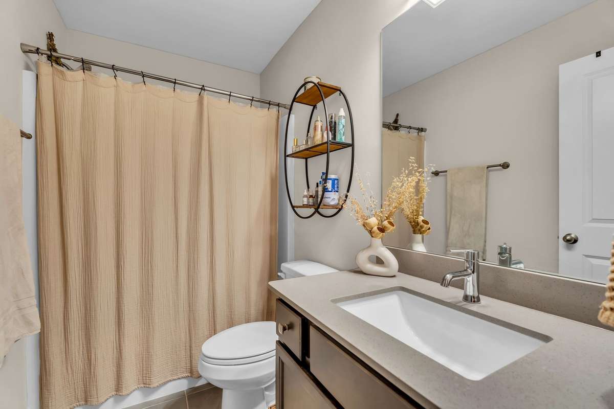 Full Bath on the 1st floor