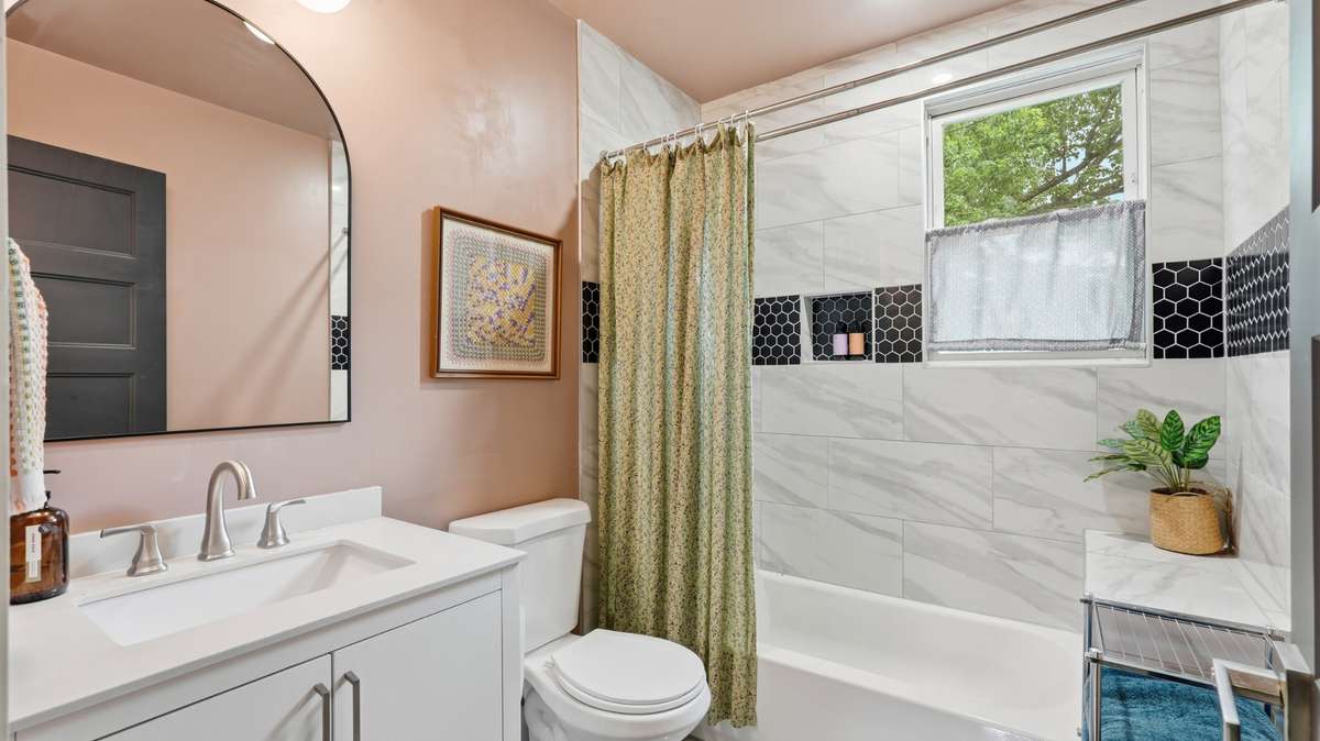 Hall bath