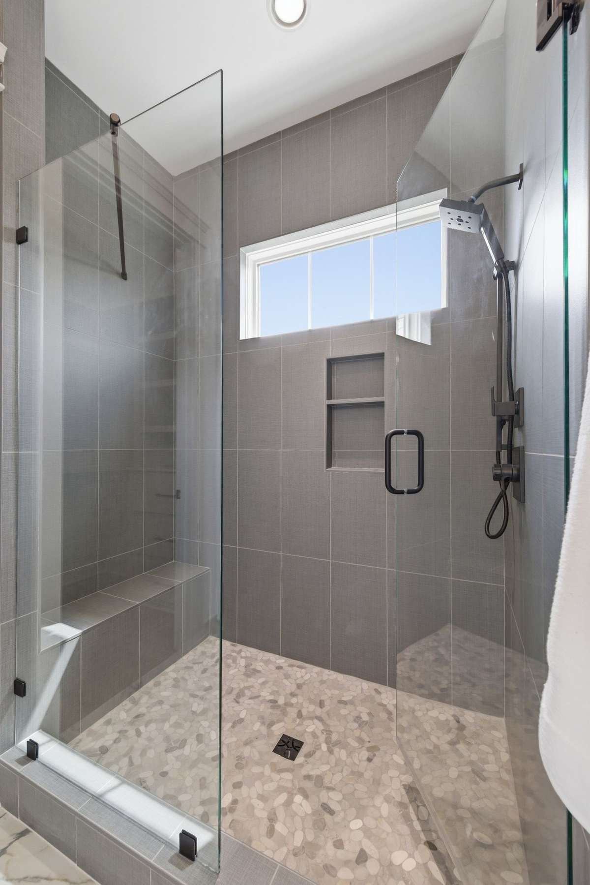 Primary bath shower