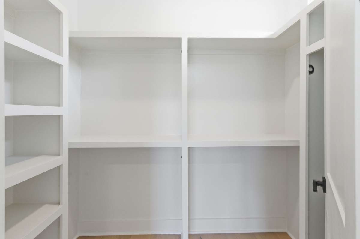 Guest walk-in closet