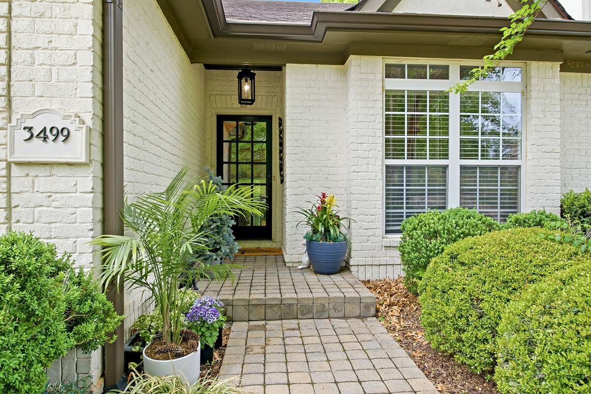 Full brick exterior + covered home entry