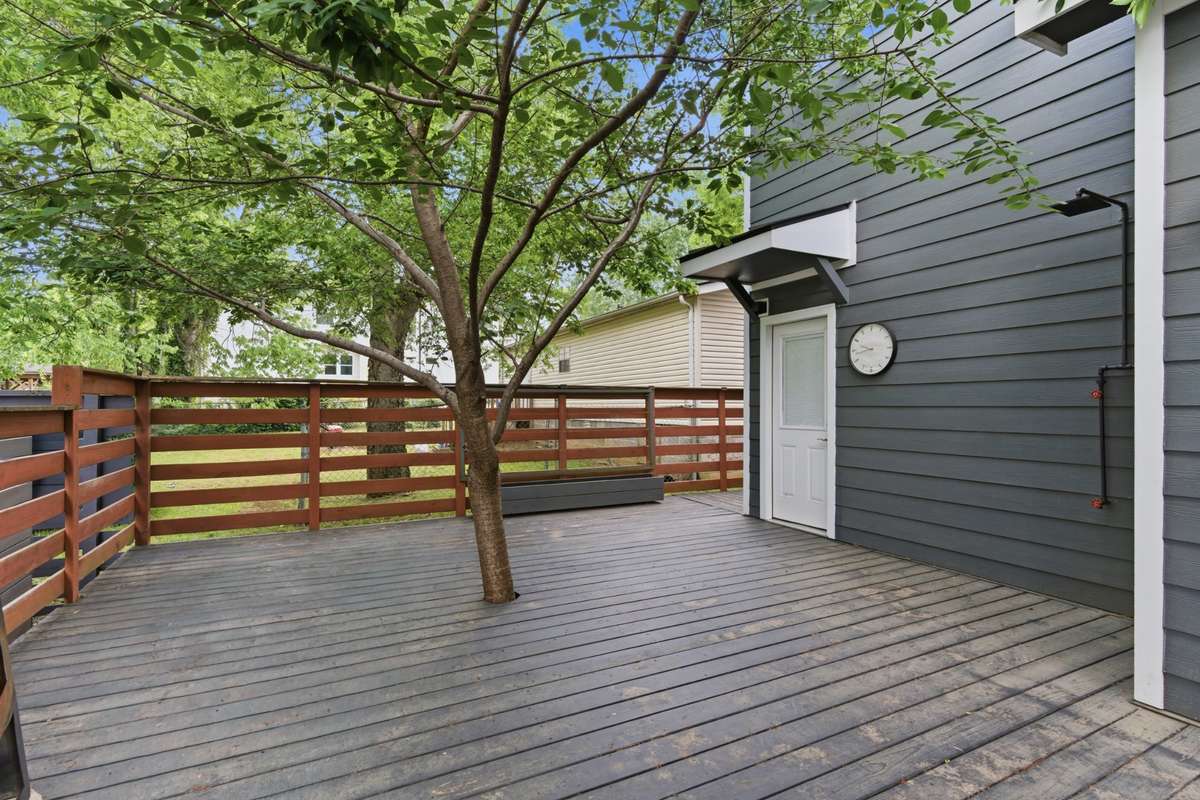 Separate entrance to garage as well as an outdoor shower.