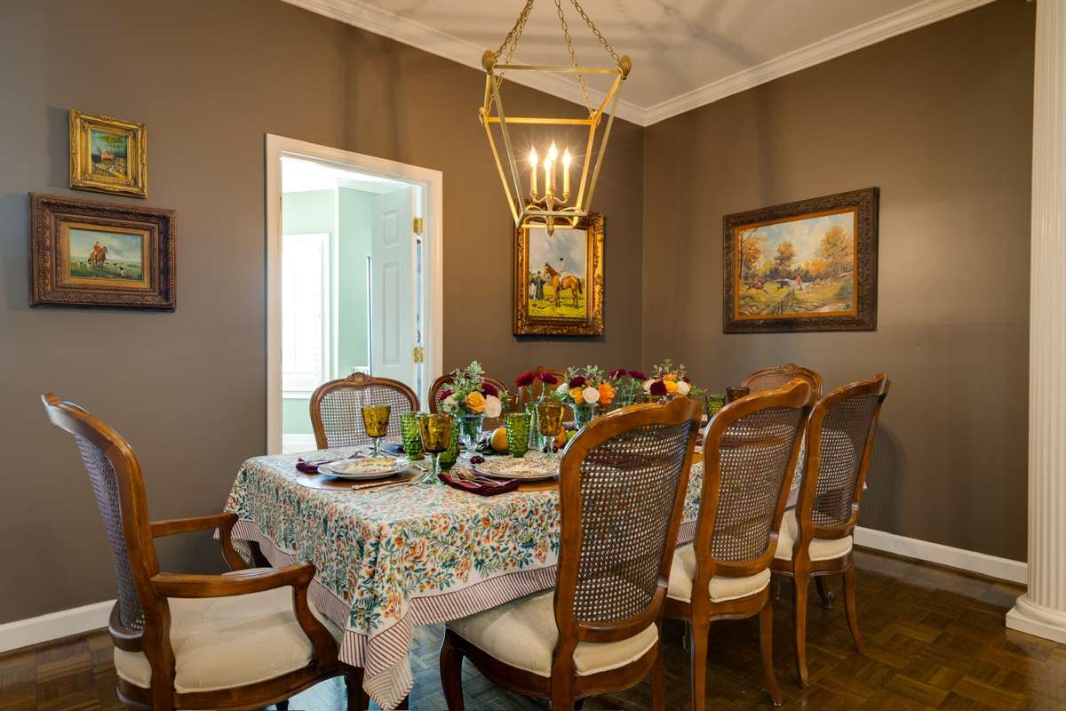 Light fixtures throughout the home are Visual Comfort and have completely elevated each room!
