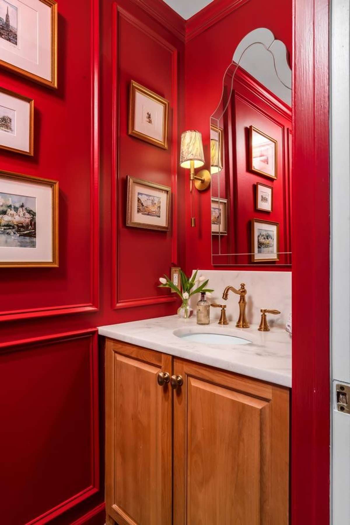 Powder Bath is simply beautiful + will be the topic of conversation with your guests!