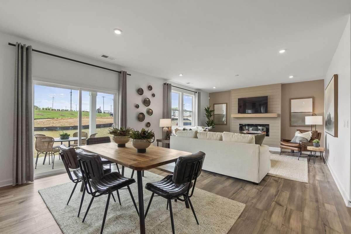 Dining Space
(furnished model home photo)