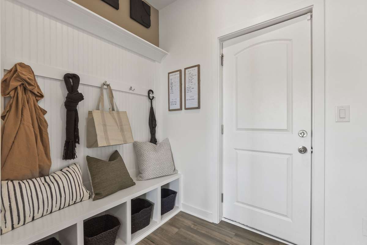 Garage Entry
(furnished model home photo)