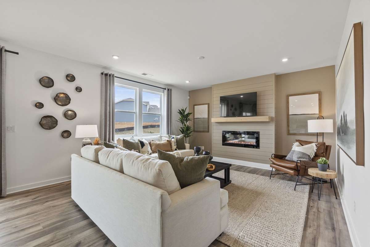Living Room
(furnished model home photo)