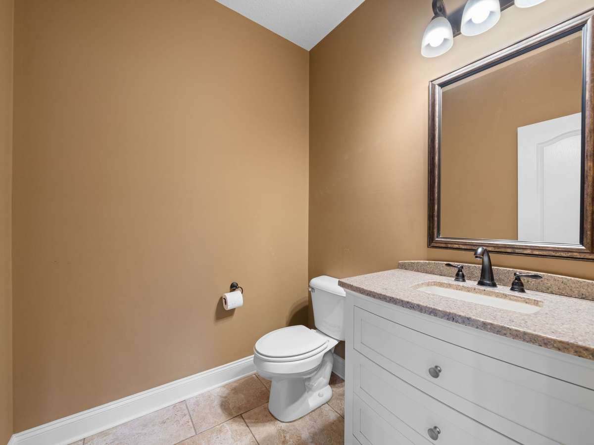 Half bath downstairs