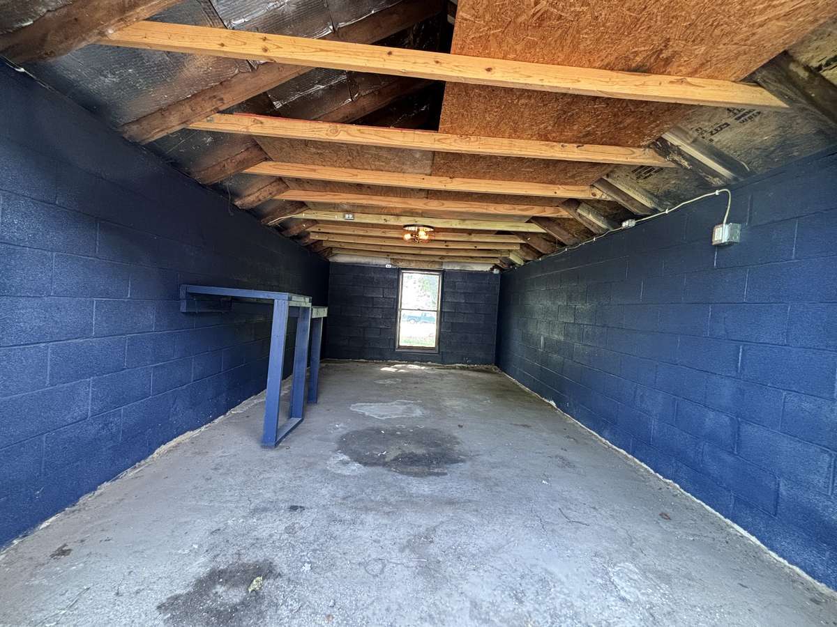 Inside Garage