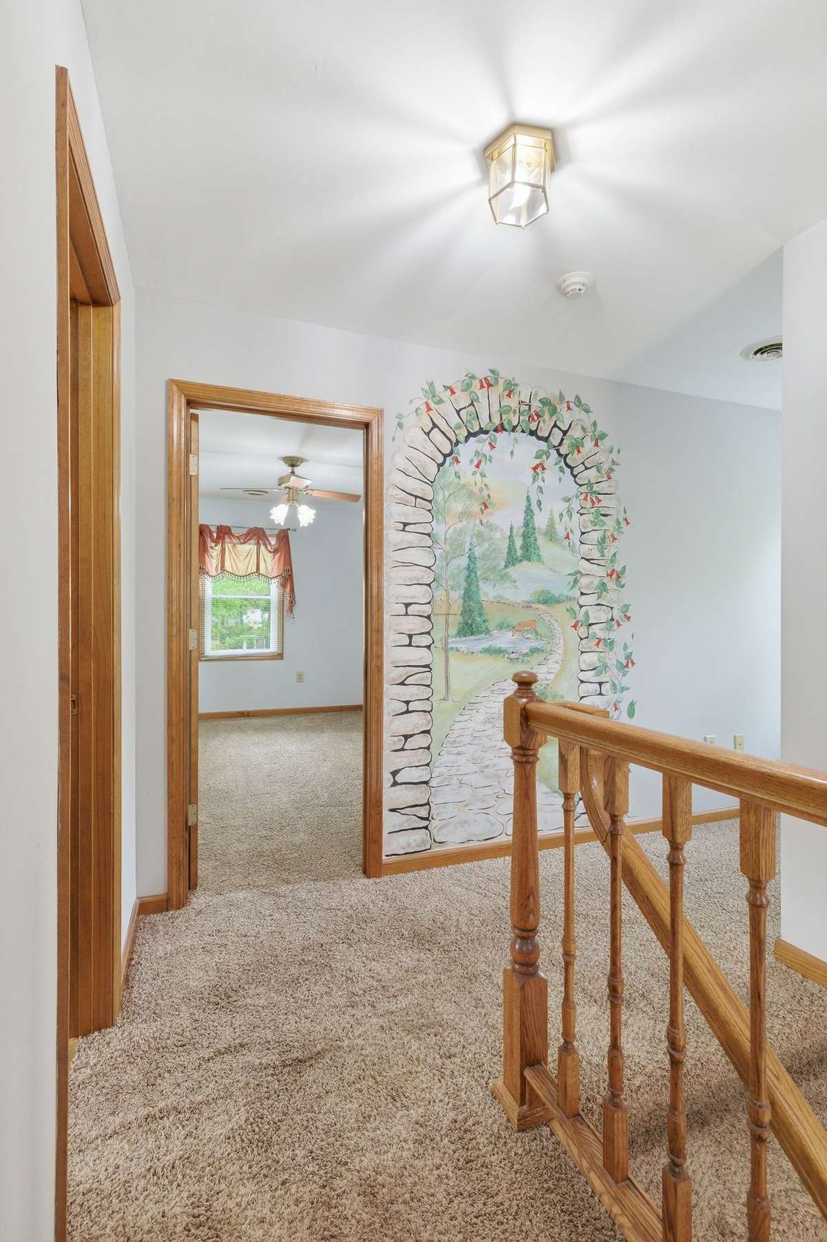 upstairs landing