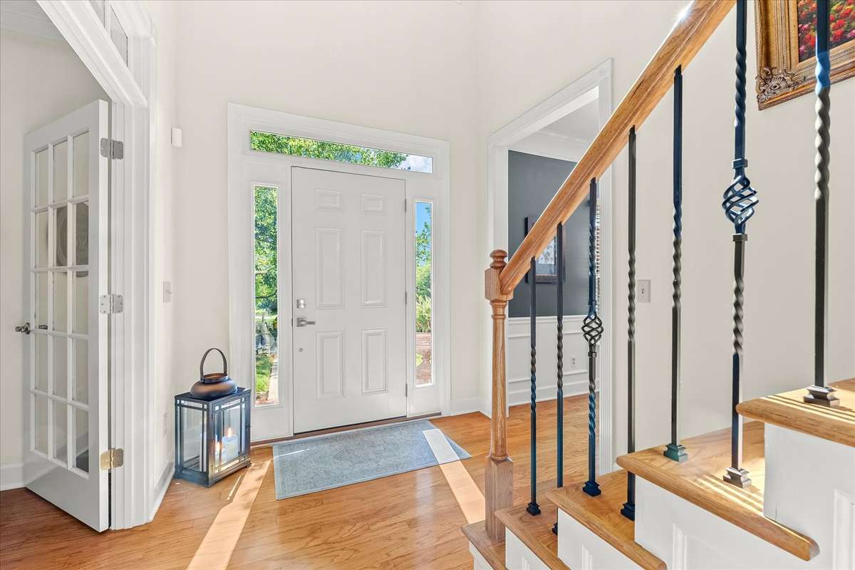 Inviting foyer