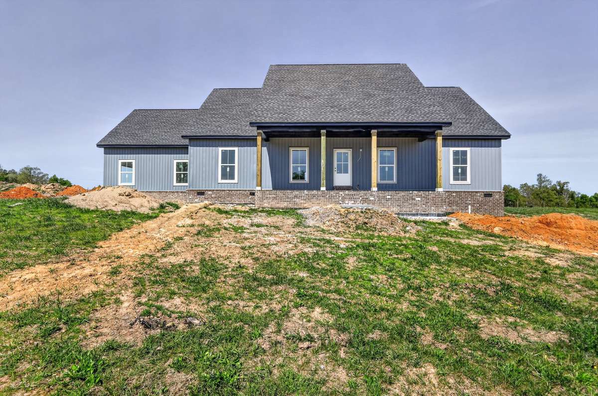 New home on just over an acre