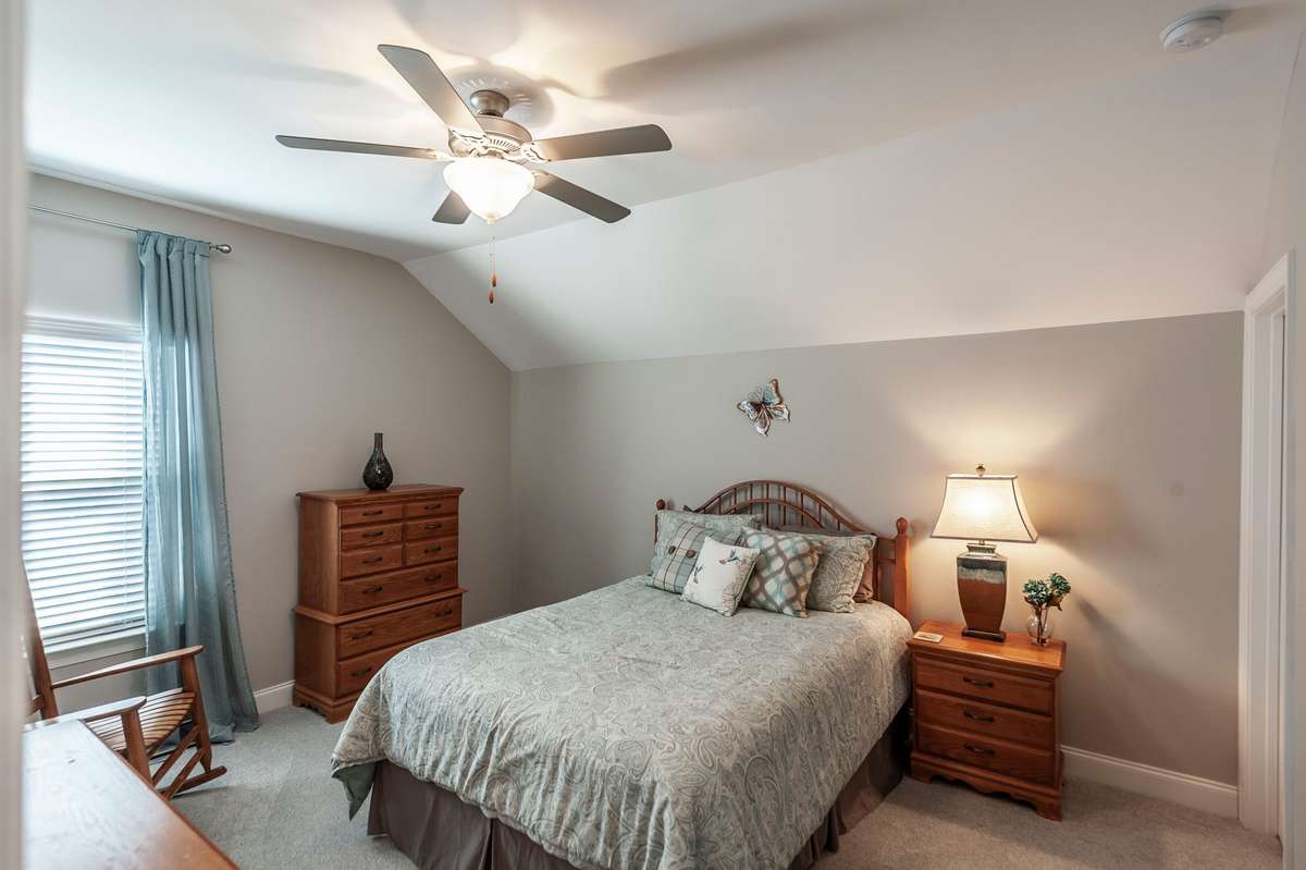 Third bedroom with walk-in closet located upstairs