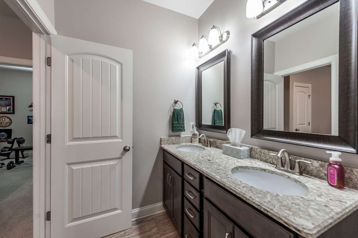 Upstairs bathroom