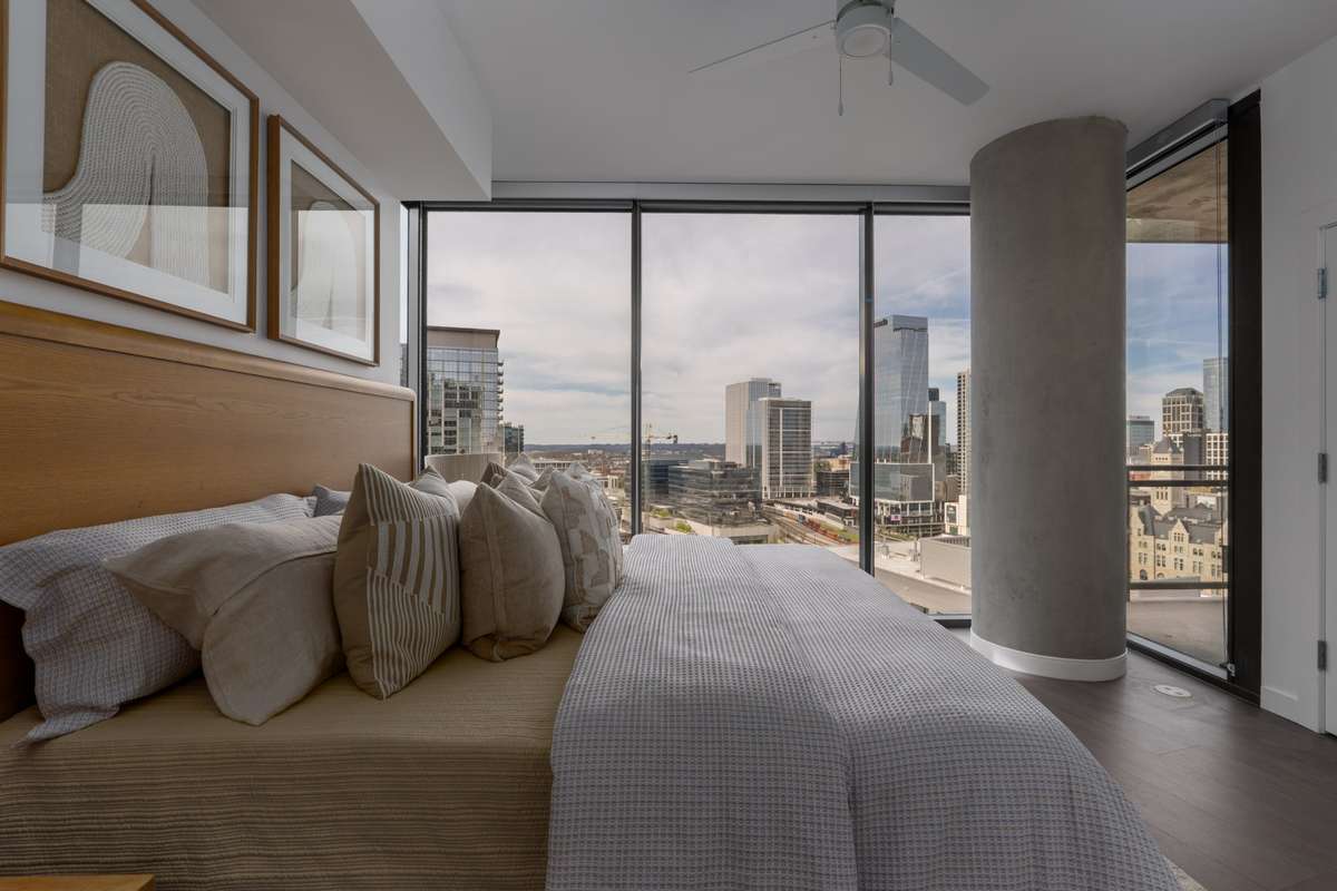 Furnished model unit