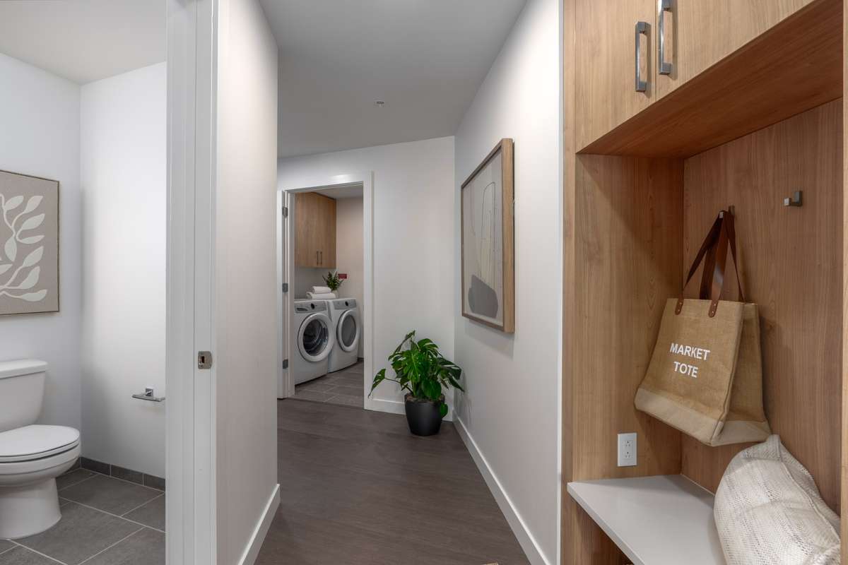 Furnished model unit