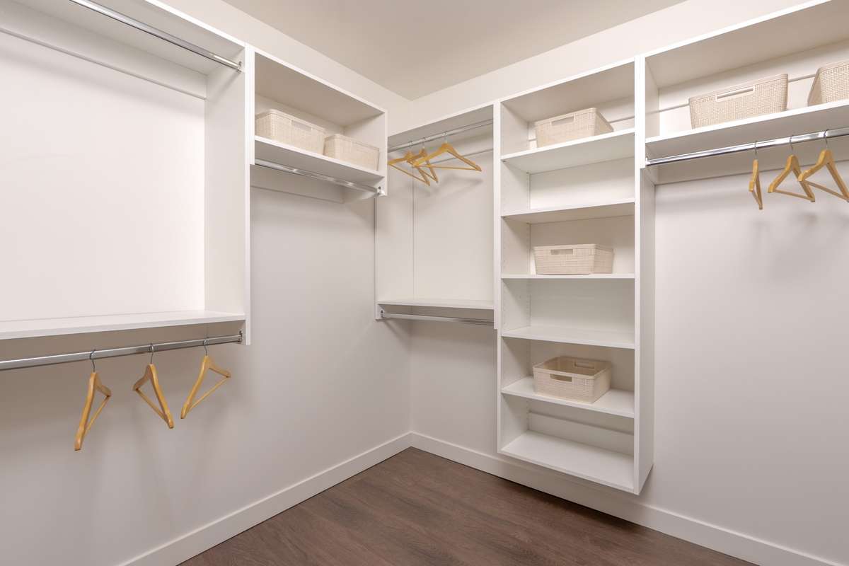 Furnished model unit