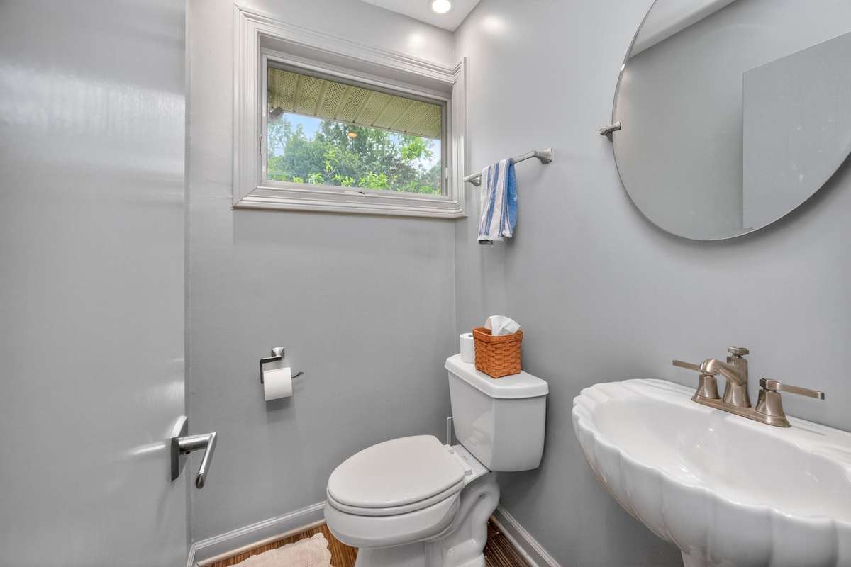 Half bath in Bedroom #3