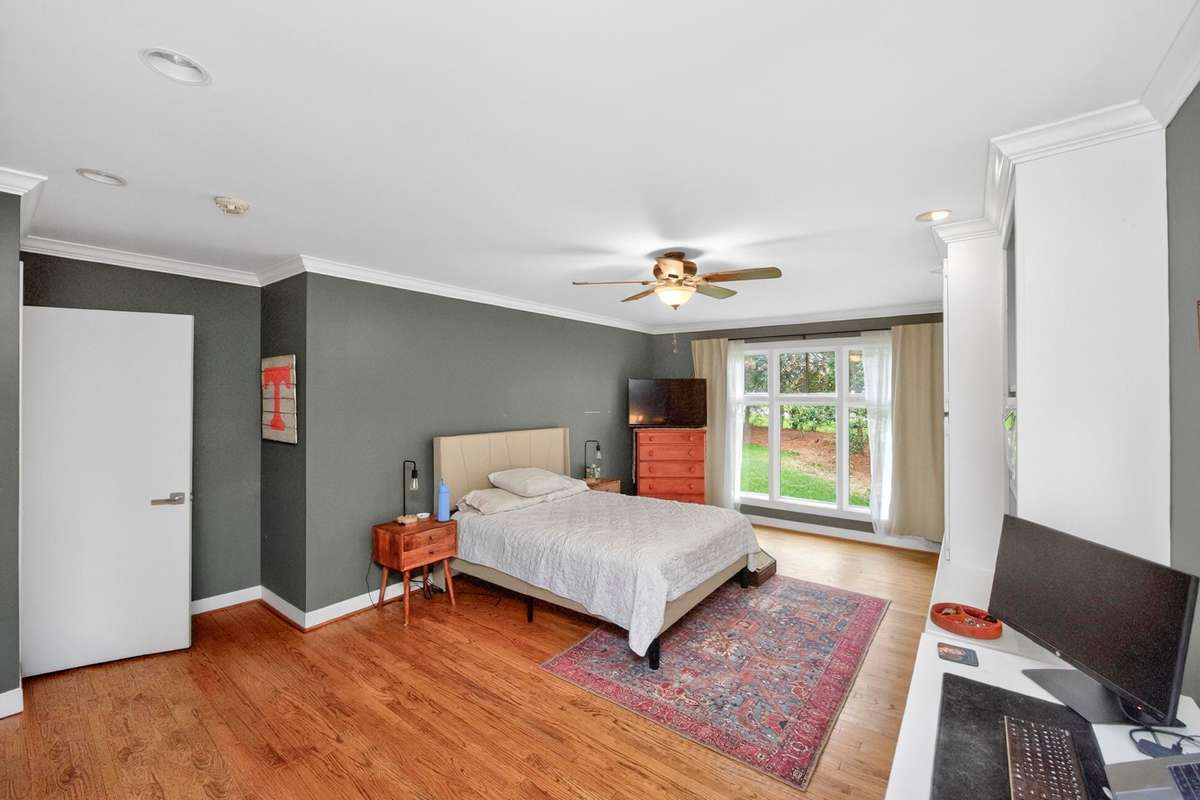 Primary suite. Absolute huge bedroom!