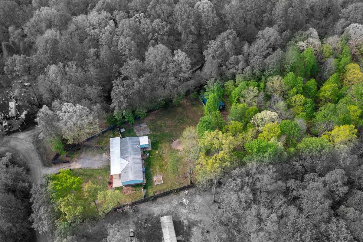 Green portion is the acreage outline