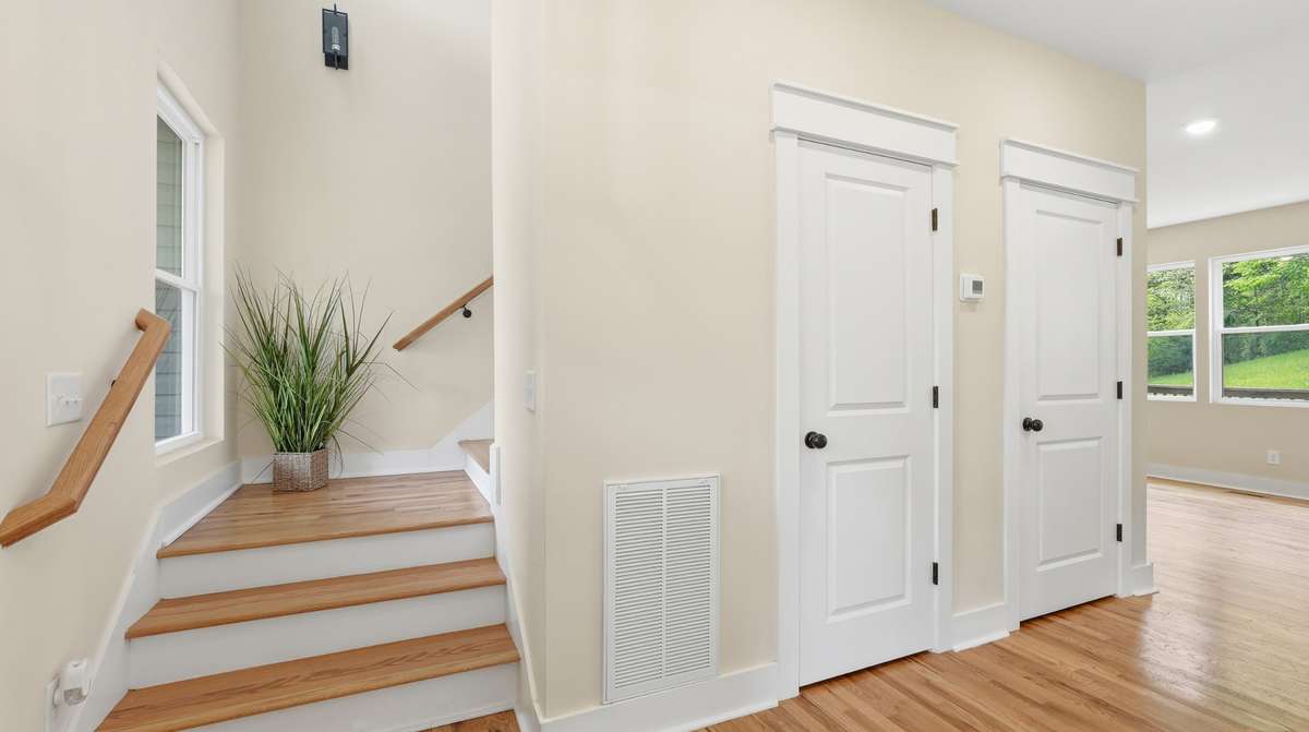 Entry from the front door