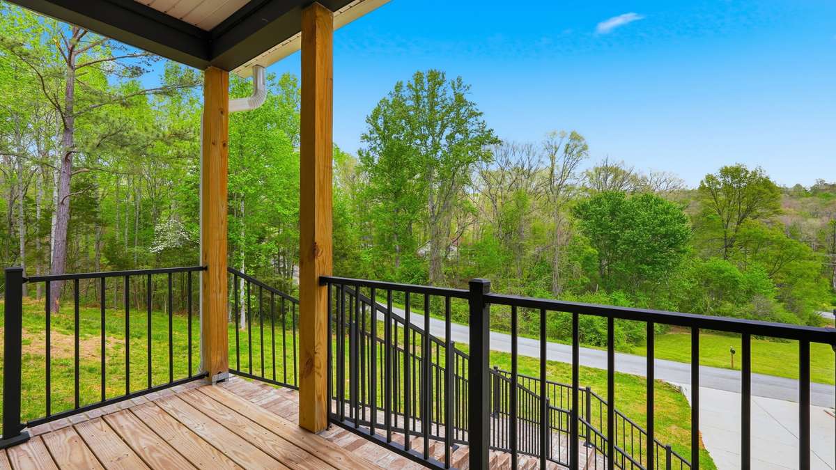 View from front porch