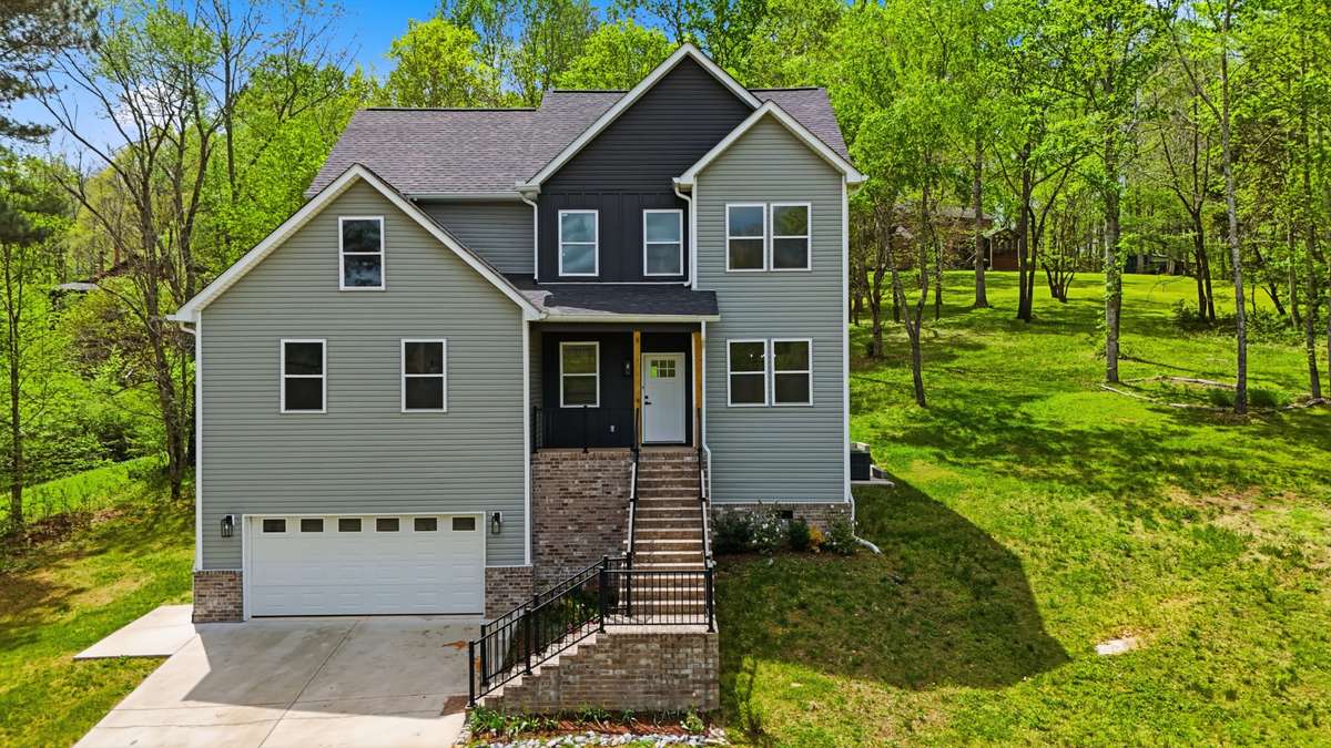 Attached 2 car garage, newly built in 2022