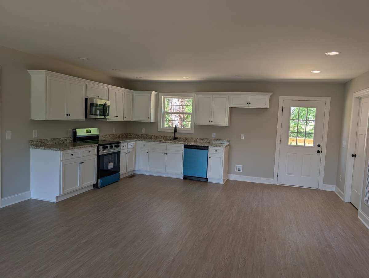 Kitchen and Eating Area