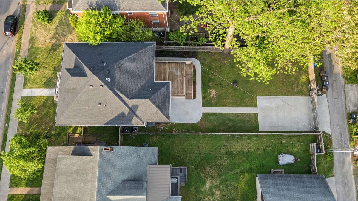 Gated alley access with parking pad