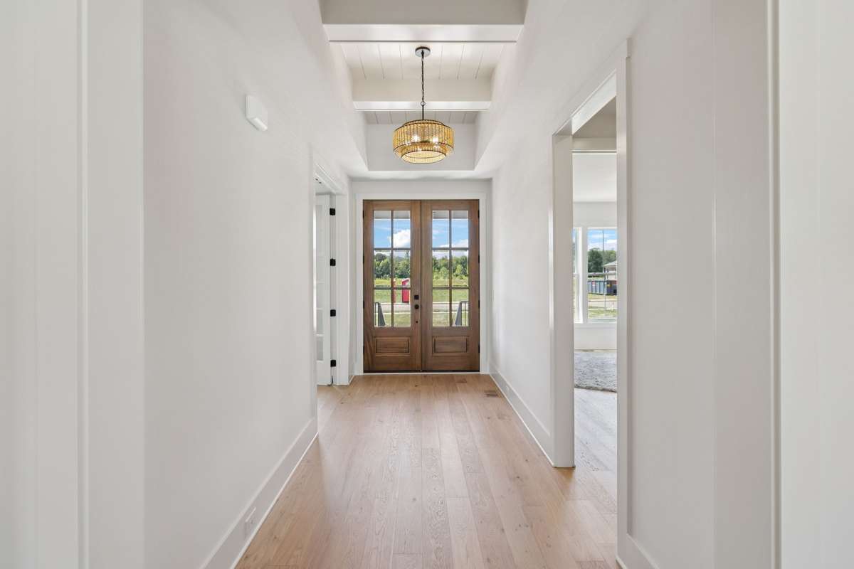 Stately Double Front Doors