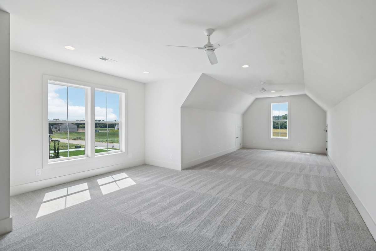 Spacious Bonus Room with a Walk-in Closet. Great Storage!